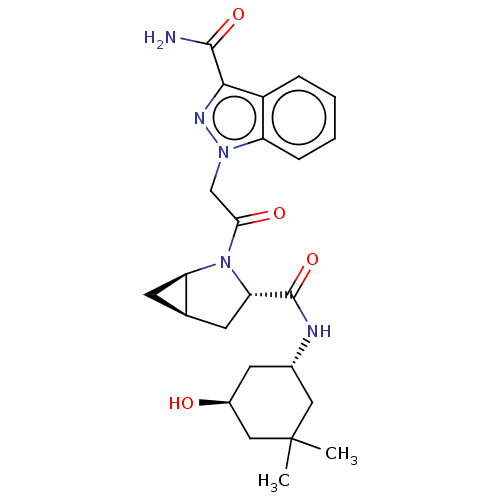 Chemical structure of BindingDB Monomer ID 256257