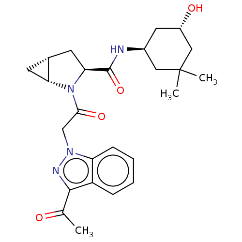 Chemical structure of BindingDB Monomer ID 256272