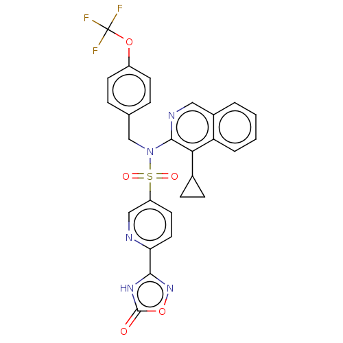 Chemical structure of BindingDB Monomer ID 256285
