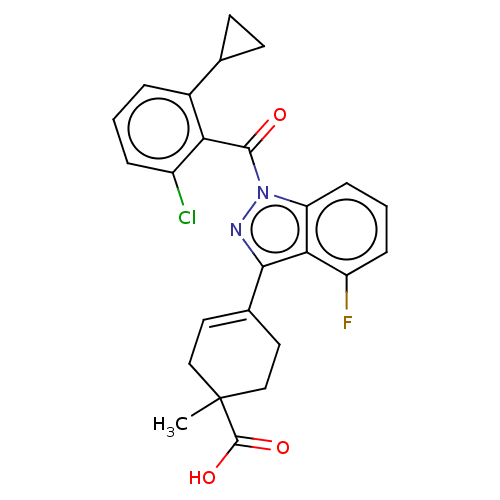 Chemical structure of BindingDB Monomer ID 256346