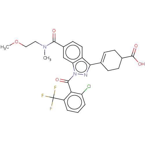 Chemical structure of BindingDB Monomer ID 256374