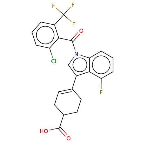 Chemical structure of BindingDB Monomer ID 256381