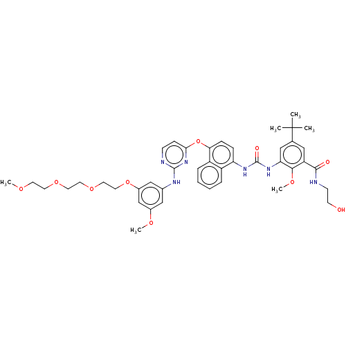 Chemical structure of BindingDB Monomer ID 256536