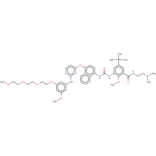 Chemical structure of BindingDB Monomer ID 256547
