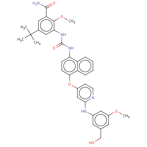 Chemical structure of BindingDB Monomer ID 256597