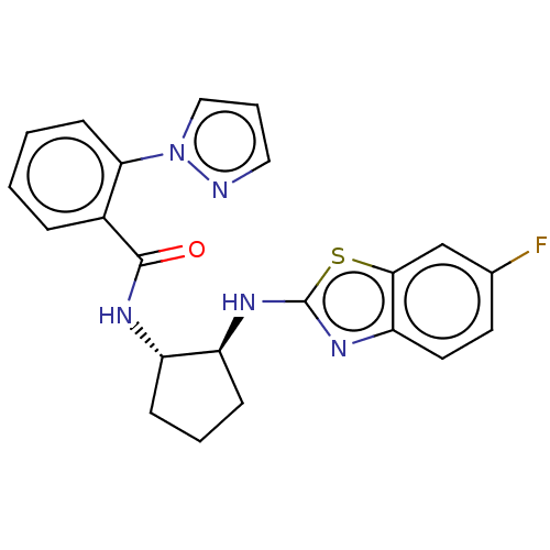 Chemical structure of BindingDB Monomer ID 256911