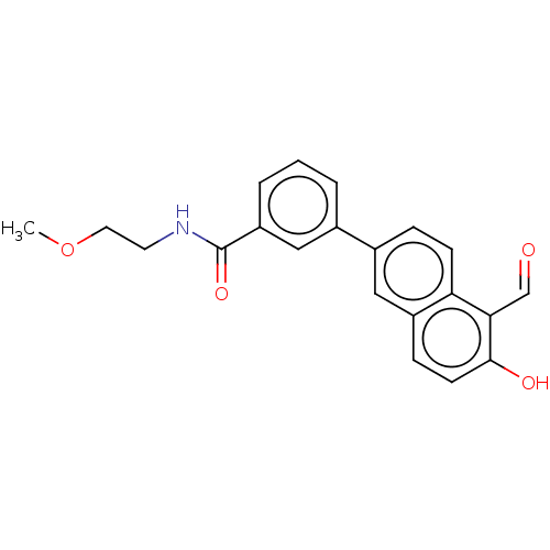 Chemical structure of BindingDB Monomer ID 256987
