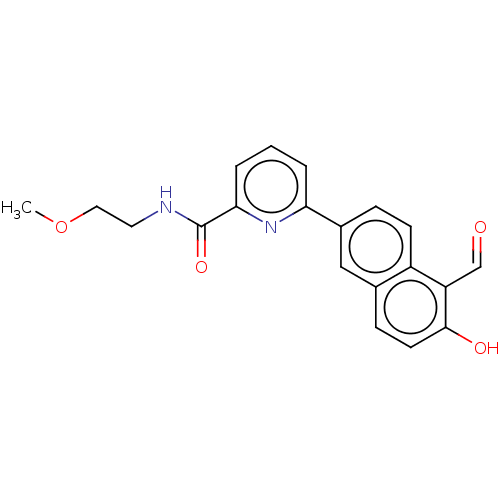 Chemical structure of BindingDB Monomer ID 256989