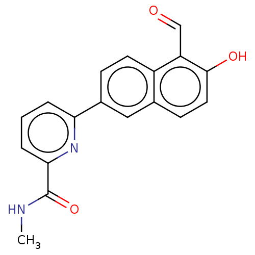 Chemical structure of BindingDB Monomer ID 256996
