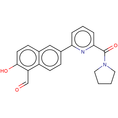 Chemical structure of BindingDB Monomer ID 256997