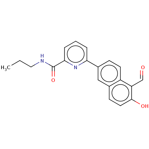 Chemical structure of BindingDB Monomer ID 256999