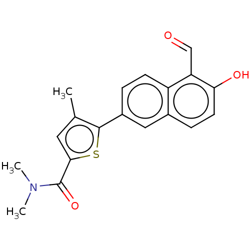 Chemical structure of BindingDB Monomer ID 257016