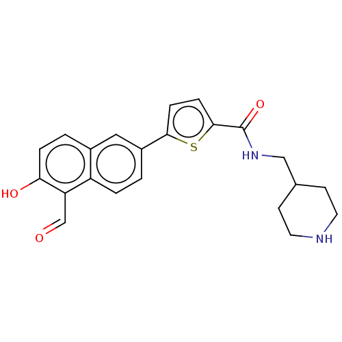 Chemical structure of BindingDB Monomer ID 257026