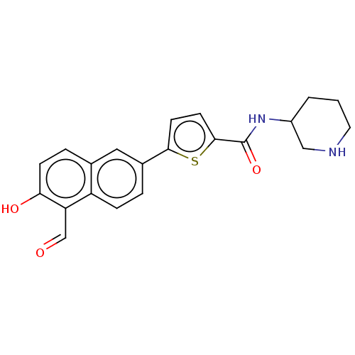 Chemical structure of BindingDB Monomer ID 257030