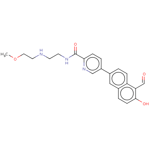 Chemical structure of BindingDB Monomer ID 257107