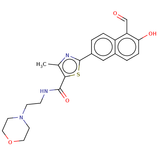 Chemical structure of BindingDB Monomer ID 257124