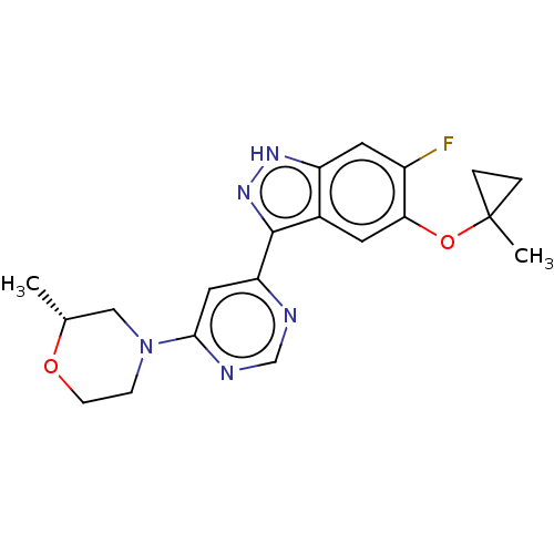 Chemical structure of BindingDB Monomer ID 257307