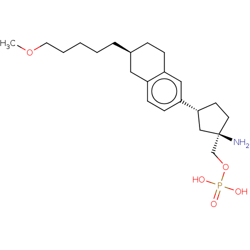 Chemical structure of BindingDB Monomer ID 258467