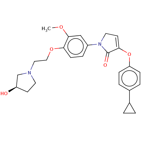 Chemical structure of BindingDB Monomer ID 258745