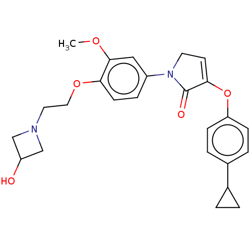 Chemical structure of BindingDB Monomer ID 258750