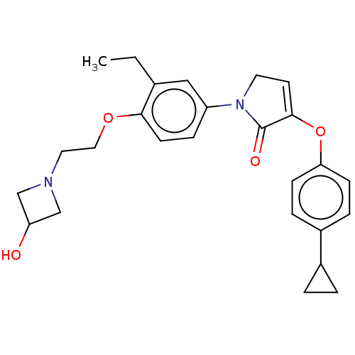 Chemical structure of BindingDB Monomer ID 258765