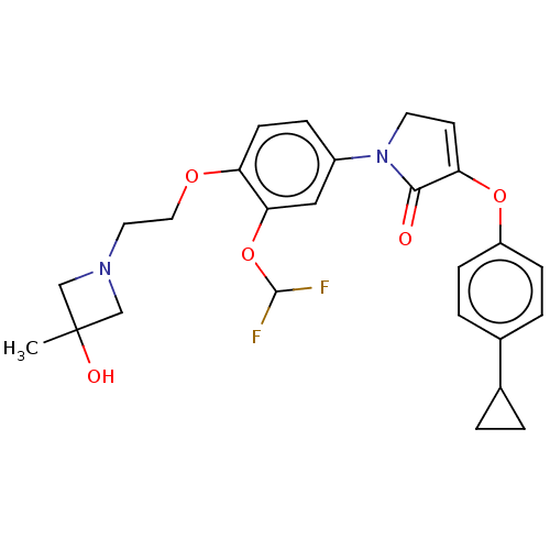 Chemical structure of BindingDB Monomer ID 258784