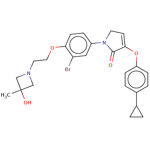 Chemical structure of BindingDB Monomer ID 258786
