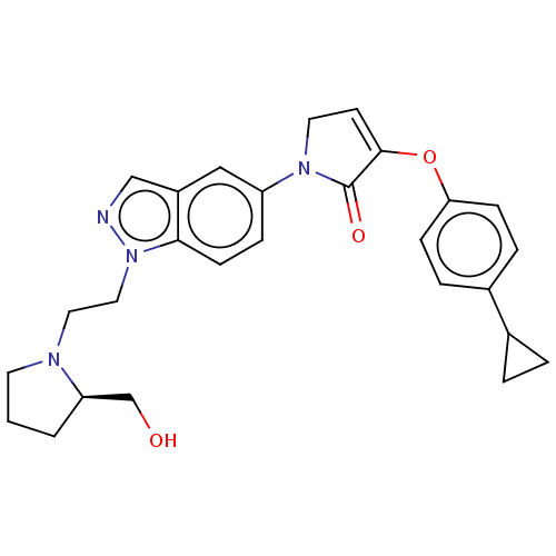 Chemical structure of BindingDB Monomer ID 258825