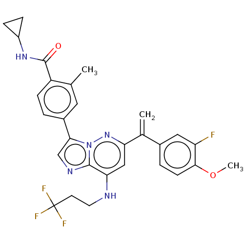 Chemical structure of BindingDB Monomer ID 259464