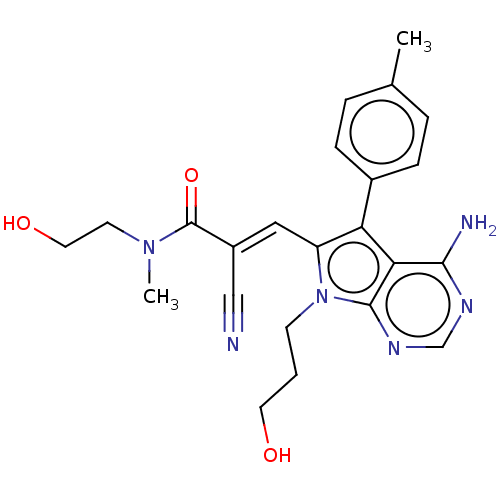 Chemical structure of BindingDB Monomer ID 259867