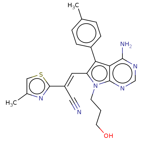 Chemical structure of BindingDB Monomer ID 259873