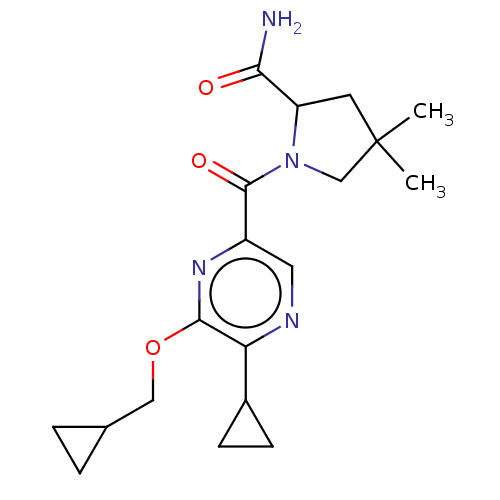 Chemical structure of BindingDB Monomer ID 260036
