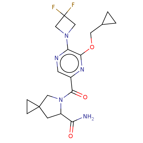 Chemical structure of BindingDB Monomer ID 260042