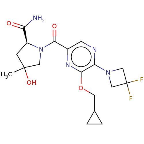 Chemical structure of BindingDB Monomer ID 260043