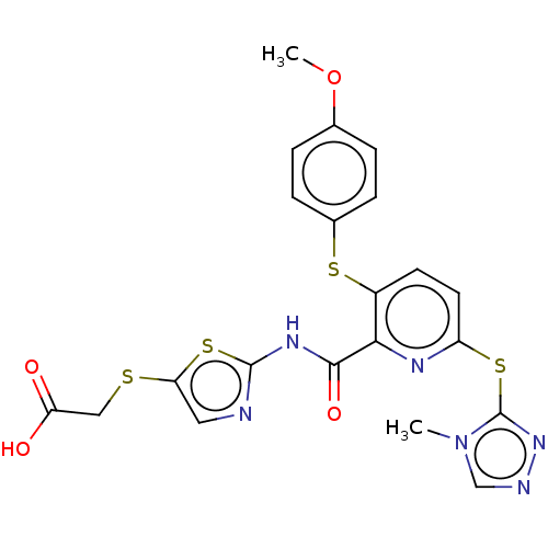 Chemical structure of BindingDB Monomer ID 260374