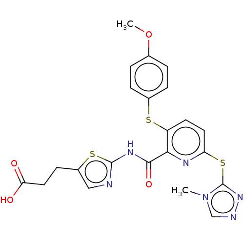 Chemical structure of BindingDB Monomer ID 260380