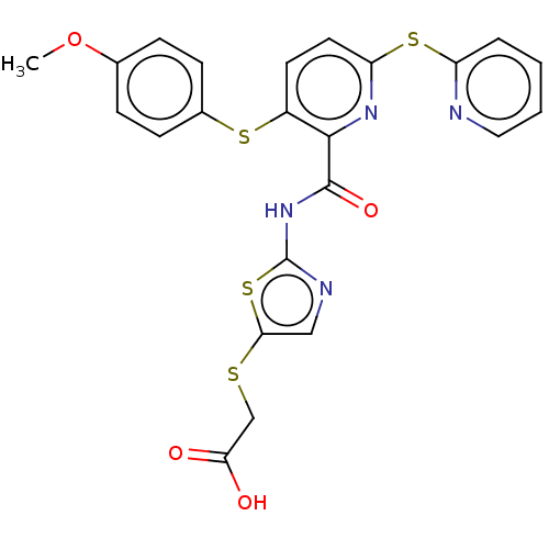 Chemical structure of BindingDB Monomer ID 260383