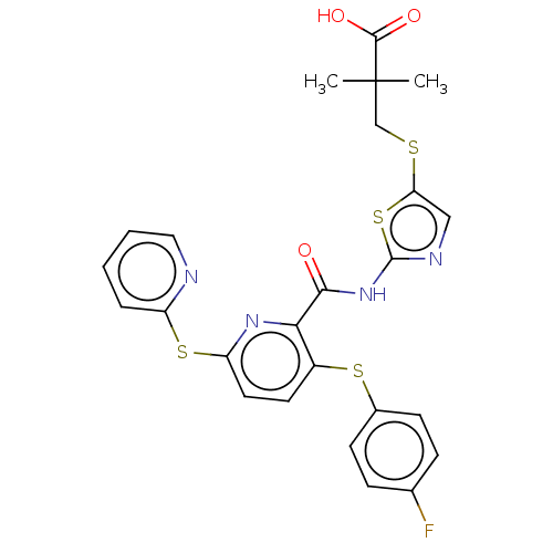 Chemical structure of BindingDB Monomer ID 260410