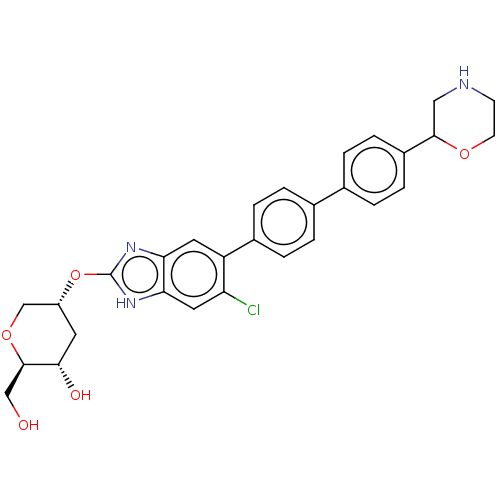 Chemical structure of BindingDB Monomer ID 260430