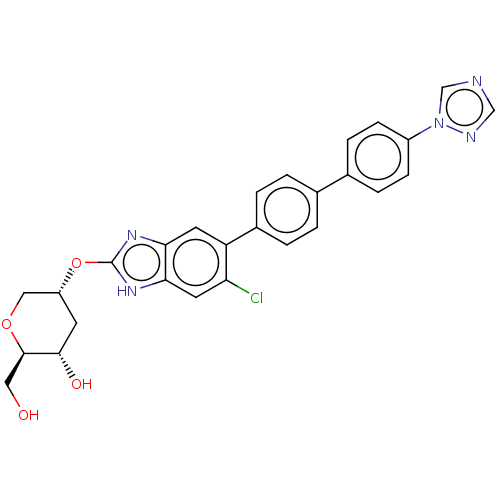 Chemical structure of BindingDB Monomer ID 260434