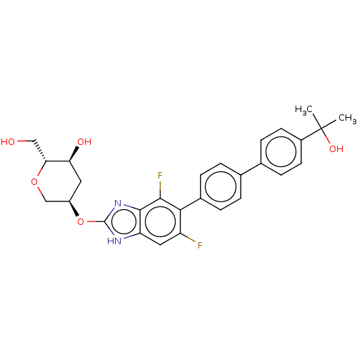 Chemical structure of BindingDB Monomer ID 260438