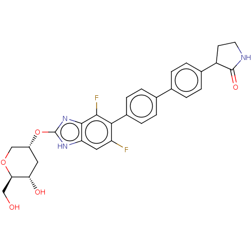 Chemical structure of BindingDB Monomer ID 260445