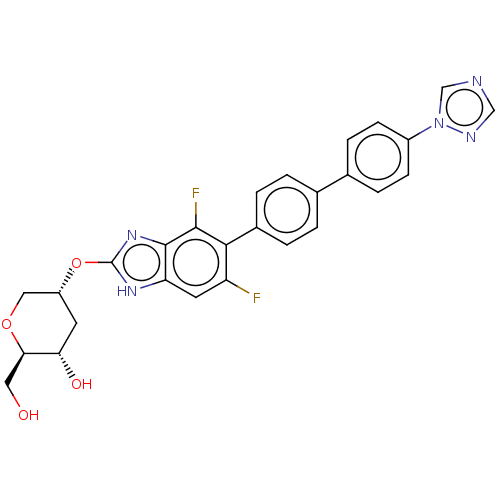 Chemical structure of BindingDB Monomer ID 260447