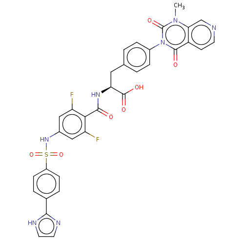 Chemical structure of BindingDB Monomer ID 260660