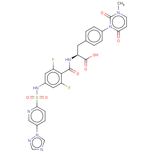 Chemical structure of BindingDB Monomer ID 260668