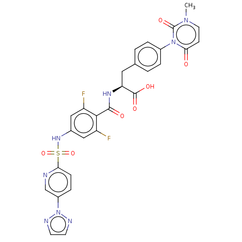 Chemical structure of BindingDB Monomer ID 260684