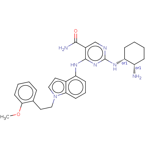 Chemical structure of BindingDB Monomer ID 260727