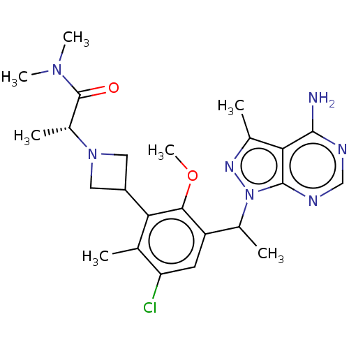 Chemical structure of BindingDB Monomer ID 261136