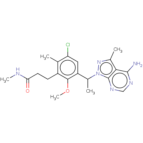 Chemical structure of BindingDB Monomer ID 261156