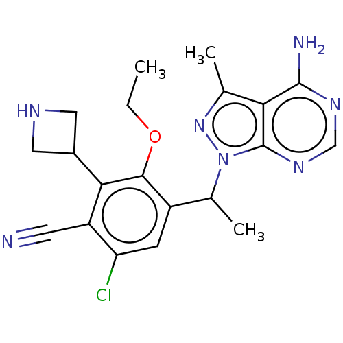 Chemical structure of BindingDB Monomer ID 261189
